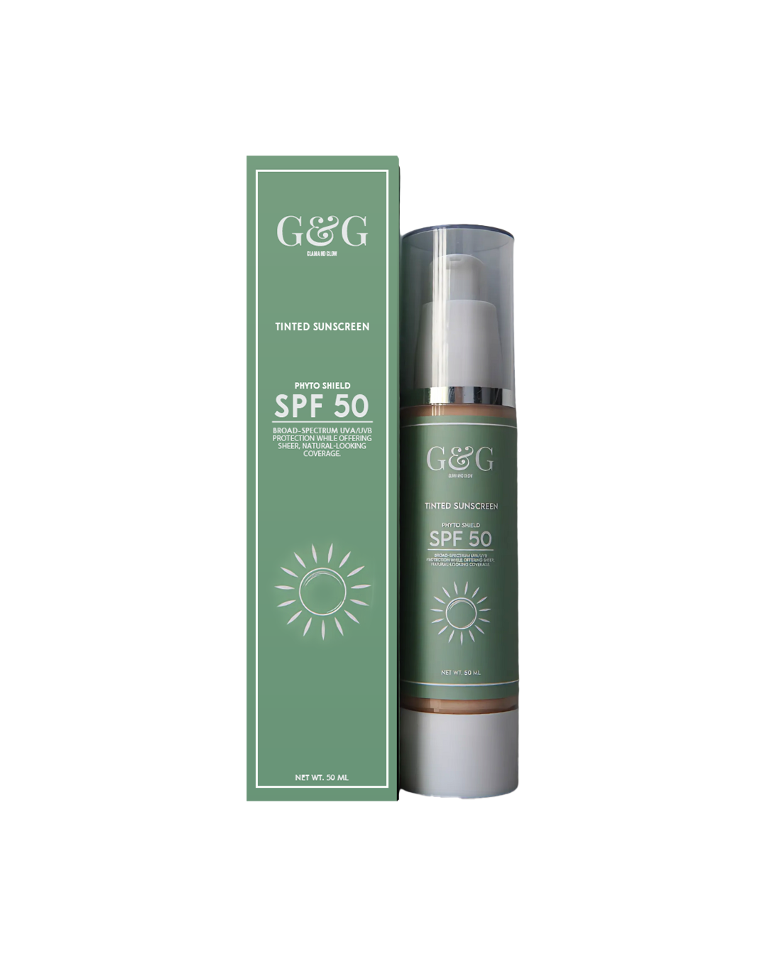 G&G TINTED SUNSCREEN SPF 50